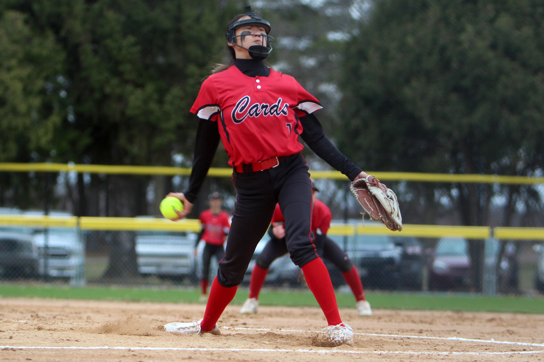 Chi-Hi softball at Eau Claire Memorial 4-28-22